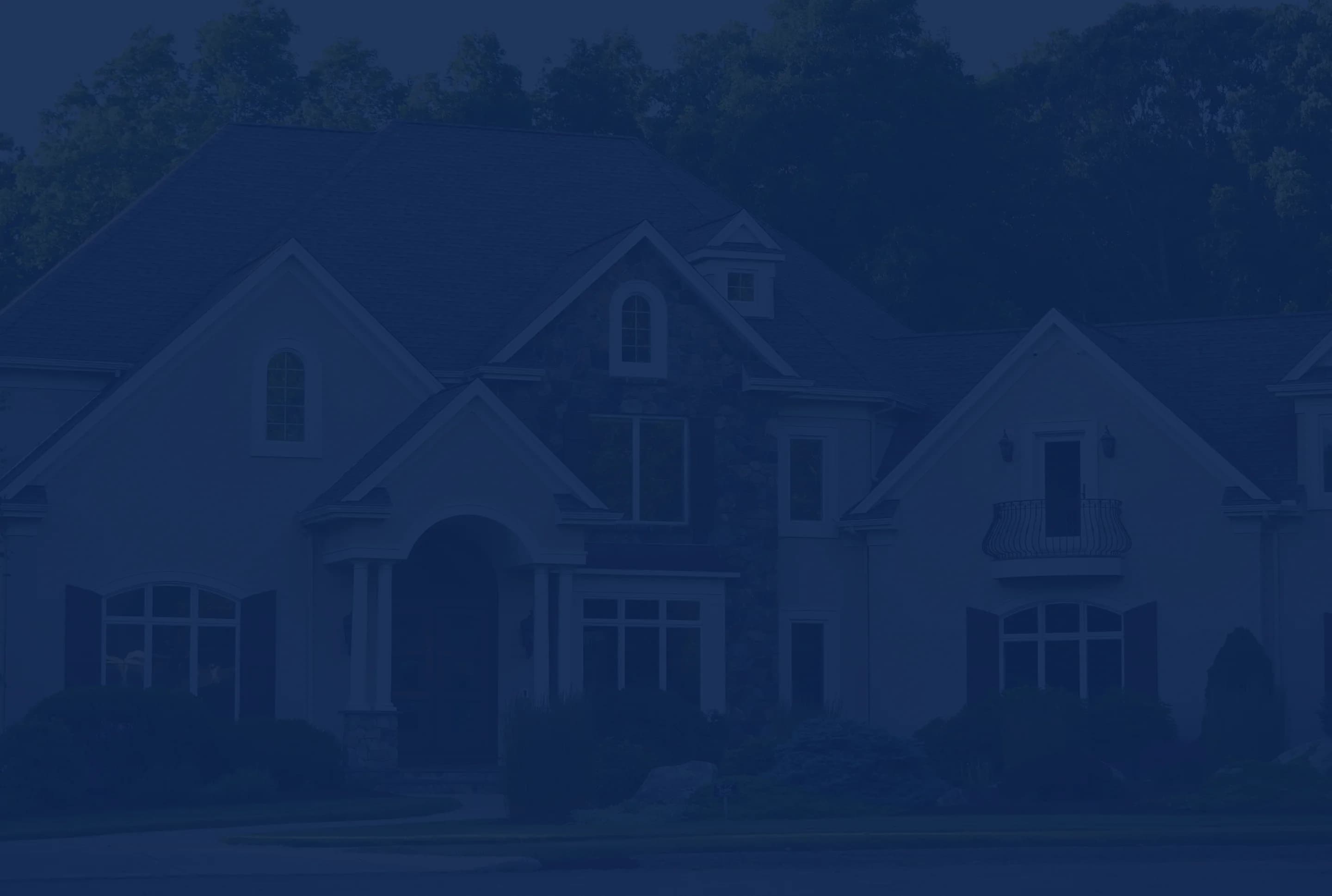 Modern residential home featuring professionally installed replacement windows